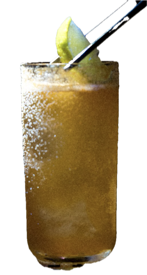 Coco Libre tropical cocktail at Jasmine bar Heraklion